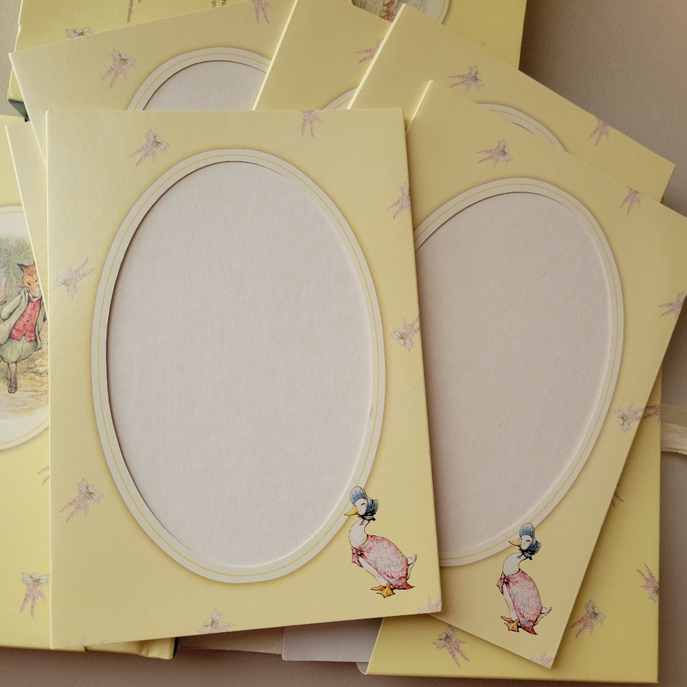 Jemima Puddle-Duck Yellow Journal & Photo Card Sets (2) ~ Beatrix Potter ~ Cute! - Picture 5 of 13
